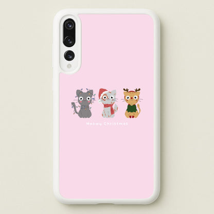 Meowy Christmas   - Christmas Phone Case for Huawei P20 Pro