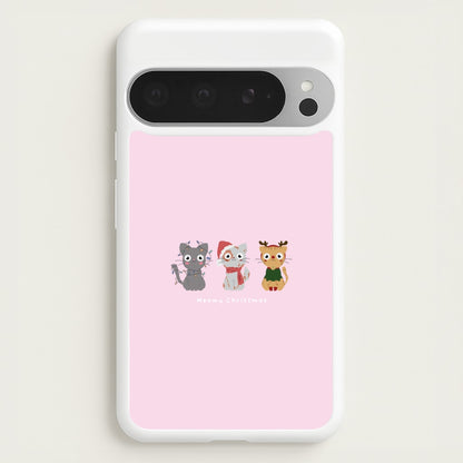 Meowy Christmas   - Christmas Phone Case for Google Pixel 9 Pro XL