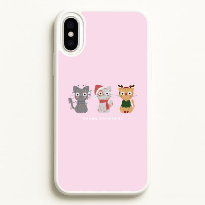Meowy Christmas   - Christmas Phone Case for iPhone XS Max