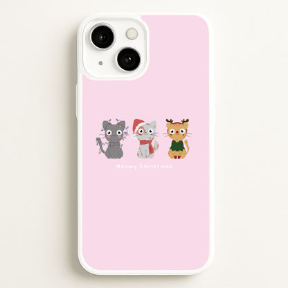 Meowy Christmas   - Christmas Phone Case for iPhone 13