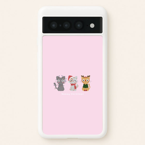 Meowy Christmas   - Christmas Phone Case for Google Pixel 7 Pro