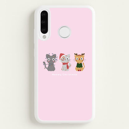 Meowy Christmas   - Christmas Phone Case for Huawei P30 Pro