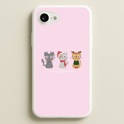 Meowy Christmas   - Christmas Phone Case for iPhone 16e