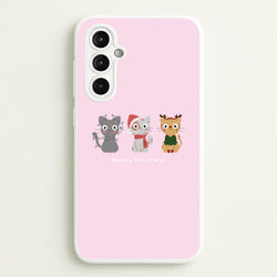 Meowy Christmas   - Christmas Phone Case for Galaxy A14
