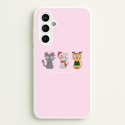 Meowy Christmas   - Christmas Phone Case for Galaxy A14