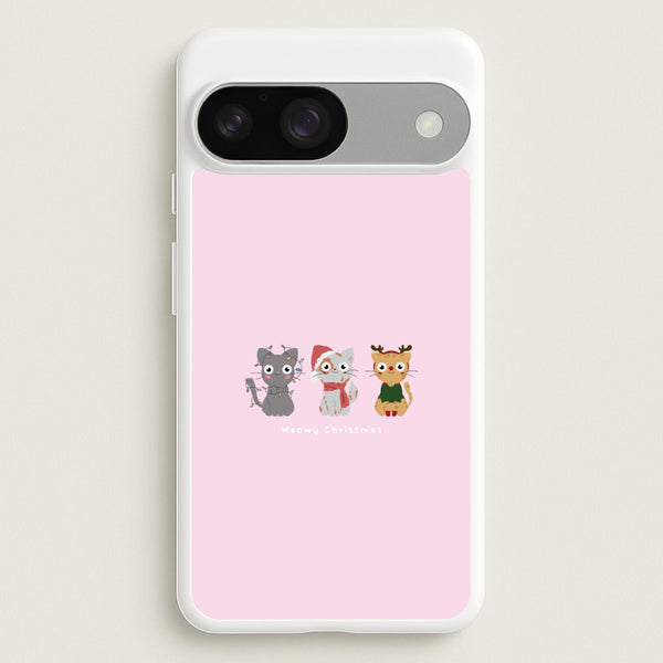Meowy Christmas   - Christmas Phone Case for Google Pixel 9 / 9 Pro