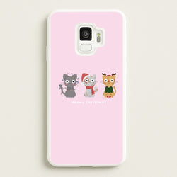 Meowy Christmas   - Christmas Phone Case for Galaxy S9