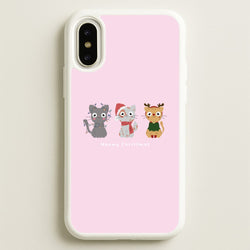 Meowy Christmas   - Christmas Phone Case for iPhone X / XS