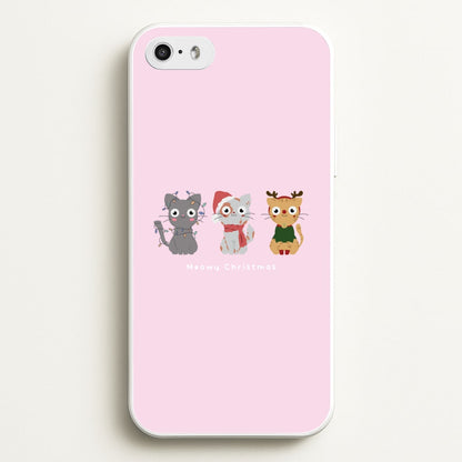 Meowy Christmas   - Christmas Phone Case for iPhone 5 / 5s / SE 2016