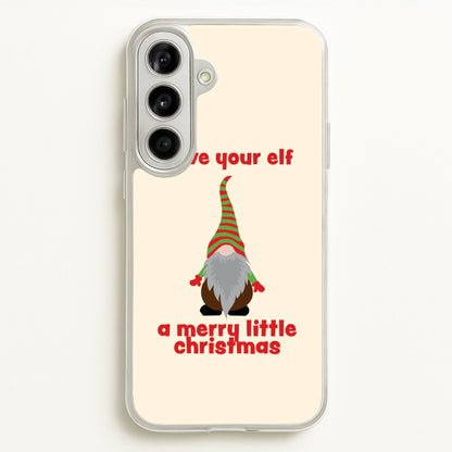 Have Your Elf A Merry Little Christmas  - Christmas Phone Case for Galaxy A56