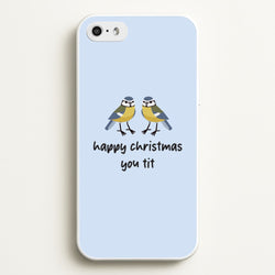 Happy Christmas You Tit - Christmas  - Christmas Phone Case for iPhone 5 / 5s / SE 2016