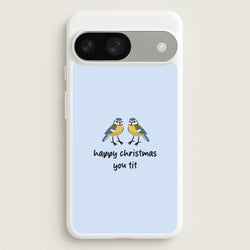 Happy Christmas You Tit - Christmas  - Christmas Phone Case for Google Pixel 9 / 9 Pro