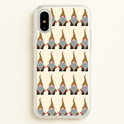 Gonk Pattern - Christmas   - Christmas Phone Case for iPhone X / XS