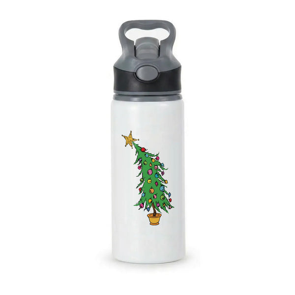 Whoville Tree Active Water Bottle - Black