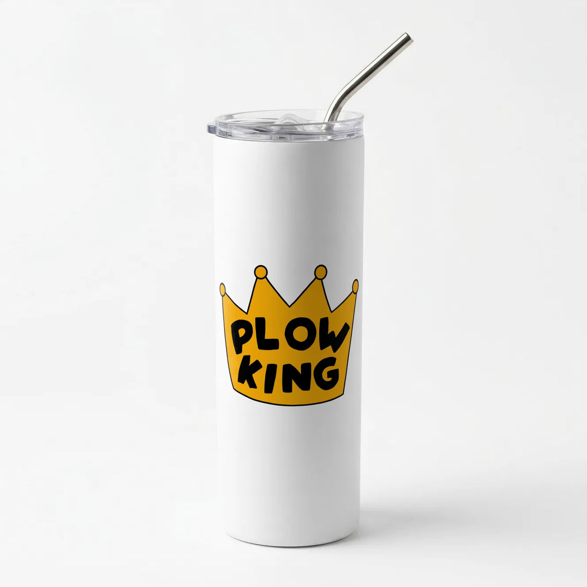 Plow King Skinny Tumbler