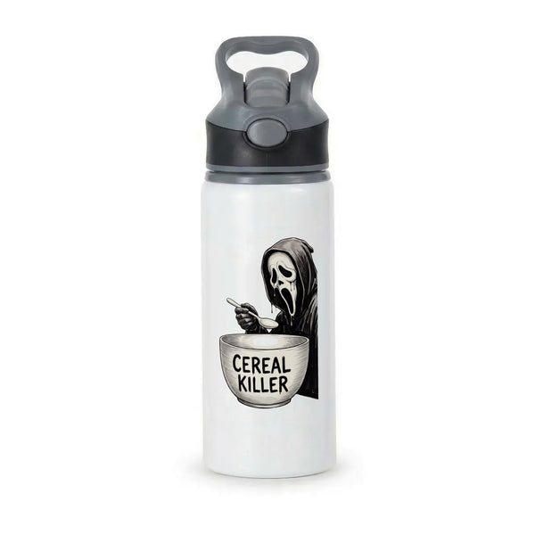 Cereal Killer - Scream Active Water Bottle - Black