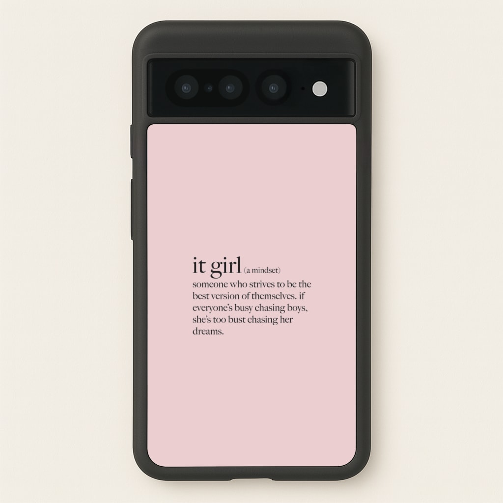 It Girl - Clean Girl Aesthetic  - Clean Girl Aesthetic Phone Case for Google Pixel 7 Pro