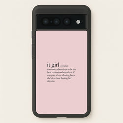 It Girl - Clean Girl Aesthetic  - Clean Girl Aesthetic Phone Case for Google Pixel 7 Pro