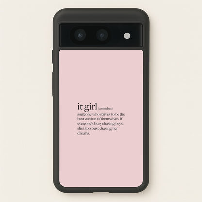 It Girl - Clean Girl Aesthetic  - Clean Girl Aesthetic Phone Case for Google Pixel 8a