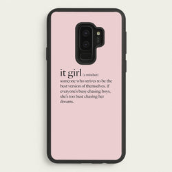 It Girl - Clean Girl Aesthetic  - Clean Girl Aesthetic Phone Case for Galaxy S9 Plus