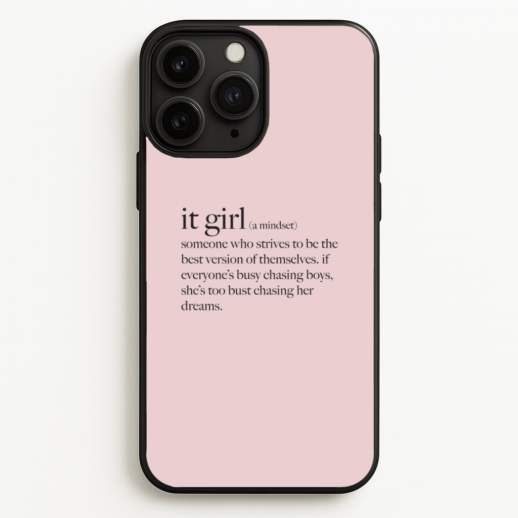 It Girl - Clean Girl Aesthetic  - Clean Girl Aesthetic Phone Case for iPhone 11 Pro