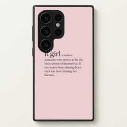 It Girl - Clean Girl Aesthetic  - Clean Girl Aesthetic Phone Case for Galaxy S24 Ultra