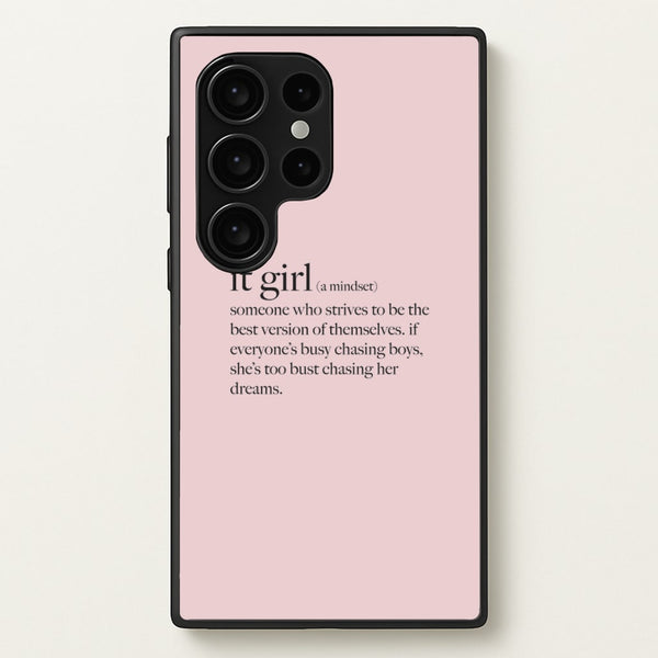 It Girl - Clean Girl Aesthetic  - Clean Girl Aesthetic Phone Case for Galaxy S24 Ultra