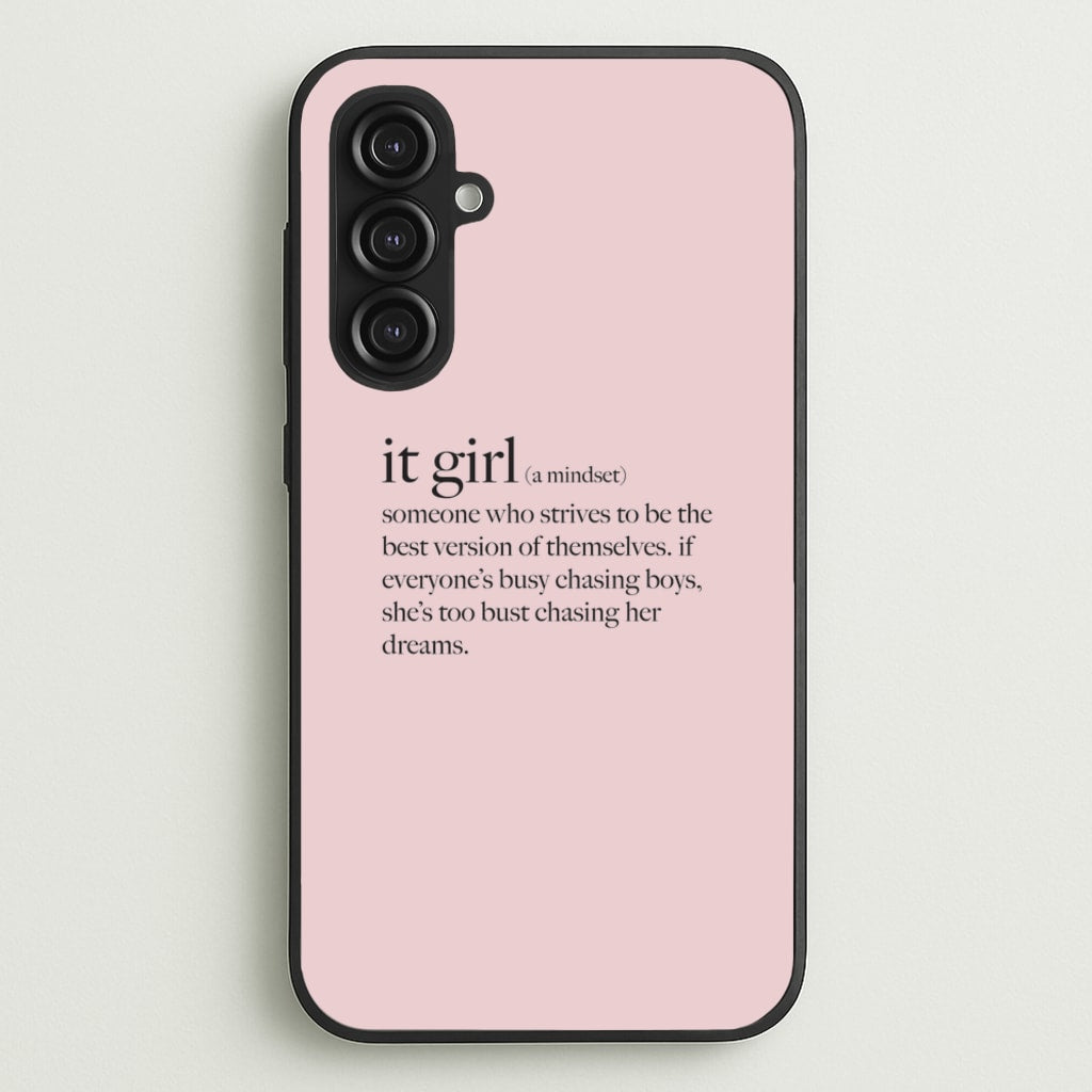 It Girl - Clean Girl Aesthetic  - Clean Girl Aesthetic Phone Case for Galaxy S23FE