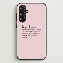 It Girl - Clean Girl Aesthetic  - Clean Girl Aesthetic Phone Case for Galaxy S23FE