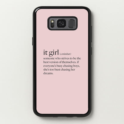 It Girl - Clean Girl Aesthetic  - Clean Girl Aesthetic Phone Case for Galaxy S8
