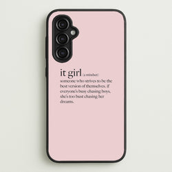 It Girl - Clean Girl Aesthetic  - Clean Girl Aesthetic Phone Case for Galaxy A14
