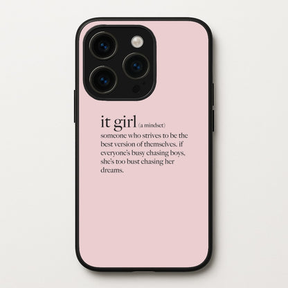 It Girl - Clean Girl Aesthetic  - Clean Girl Aesthetic Phone Case for iPhone 15 Pro