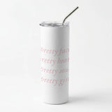 Clean Girl Aesthetic Skinny Tumblers