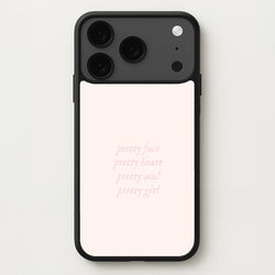Pretty Girl - Clean Girl Aesthetic Phone Case for iPhone 17 Pro