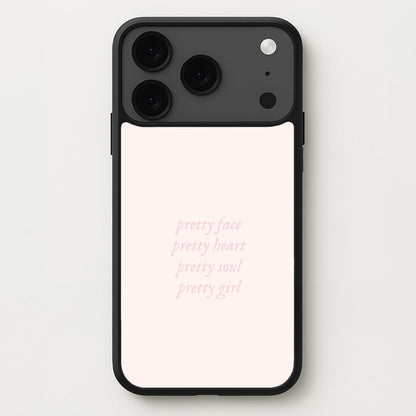 Pretty Girl - Clean Girl Aesthetic Phone Case for iPhone 17 Pro