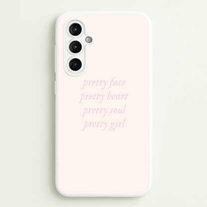 Pretty Girl - Clean Girl Aesthetic  - Clean Girl Aesthetic Phone Case for Galaxy A14