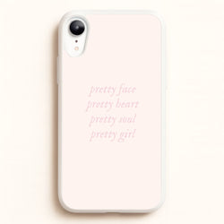 Pretty Girl - Clean Girl Aesthetic  - Clean Girl Aesthetic Phone Case for iPhone XR
