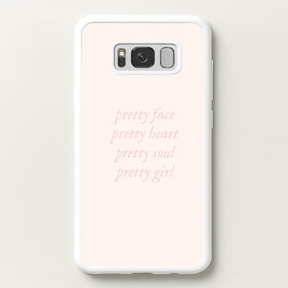 Pretty Girl - Clean Girl Aesthetic  - Clean Girl Aesthetic Phone Case for Galaxy S8 Plus