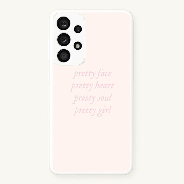 Pretty Girl - Clean Girl Aesthetic  - Clean Girl Aesthetic Phone Case for Galaxy A33
