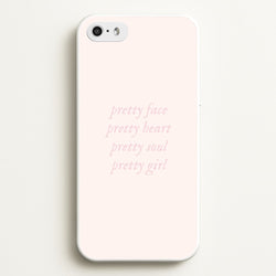 Pretty Girl - Clean Girl Aesthetic  - Clean Girl Aesthetic Phone Case for iPhone 5 / 5s / SE 2016