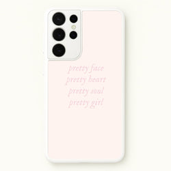 Pretty Girl - Clean Girl Aesthetic  - Clean Girl Aesthetic Phone Case for Galaxy S21 Ultra