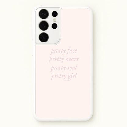 Pretty Girl - Clean Girl Aesthetic  - Clean Girl Aesthetic Phone Case for Galaxy S21 Ultra