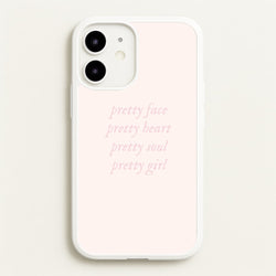 Pretty Girl - Clean Girl Aesthetic  - Clean Girl Aesthetic Phone Case for iPhone 12 / 12 Pro