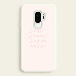 Pretty Girl - Clean Girl Aesthetic  - Clean Girl Aesthetic Phone Case for Galaxy S9 Plus
