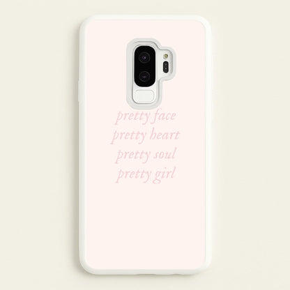 Pretty Girl - Clean Girl Aesthetic  - Clean Girl Aesthetic Phone Case for Galaxy S9 Plus