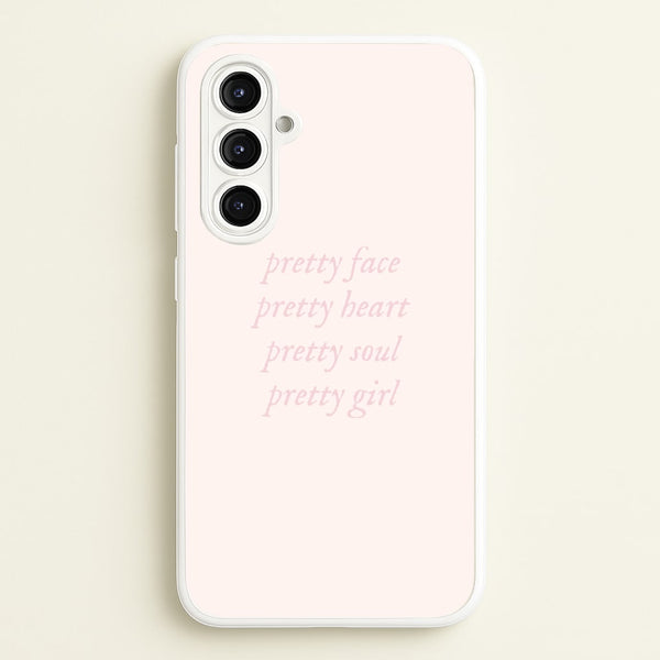 Pretty Girl - Clean Girl Aesthetic  - Clean Girl Aesthetic Phone Case for Galaxy A16