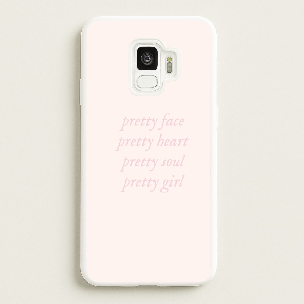 Pretty Girl - Clean Girl Aesthetic  - Clean Girl Aesthetic Phone Case for Galaxy S9