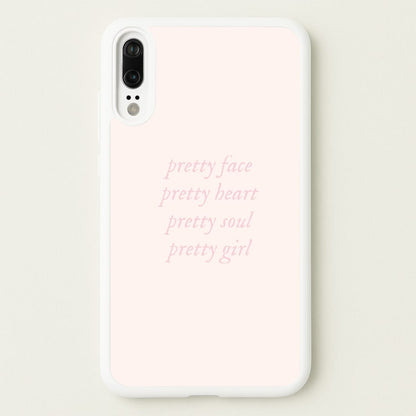 Pretty Girl - Clean Girl Aesthetic  - Clean Girl Aesthetic Phone Case for Huawei P20
