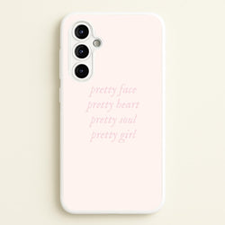 Pretty Girl - Clean Girl Aesthetic  - Clean Girl Aesthetic Phone Case for Galaxy A54
