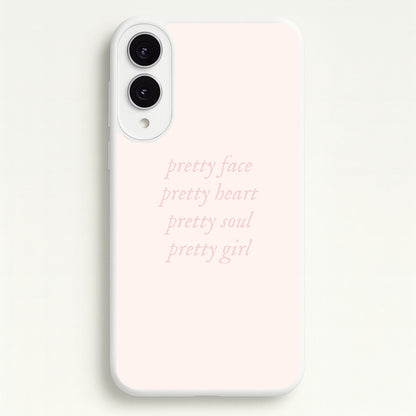 Pretty Girl - Clean Girl Aesthetic  - Clean Girl Aesthetic Phone Case for Galaxy S25 Edge